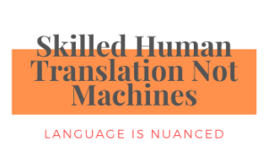 Skilled Human Translation